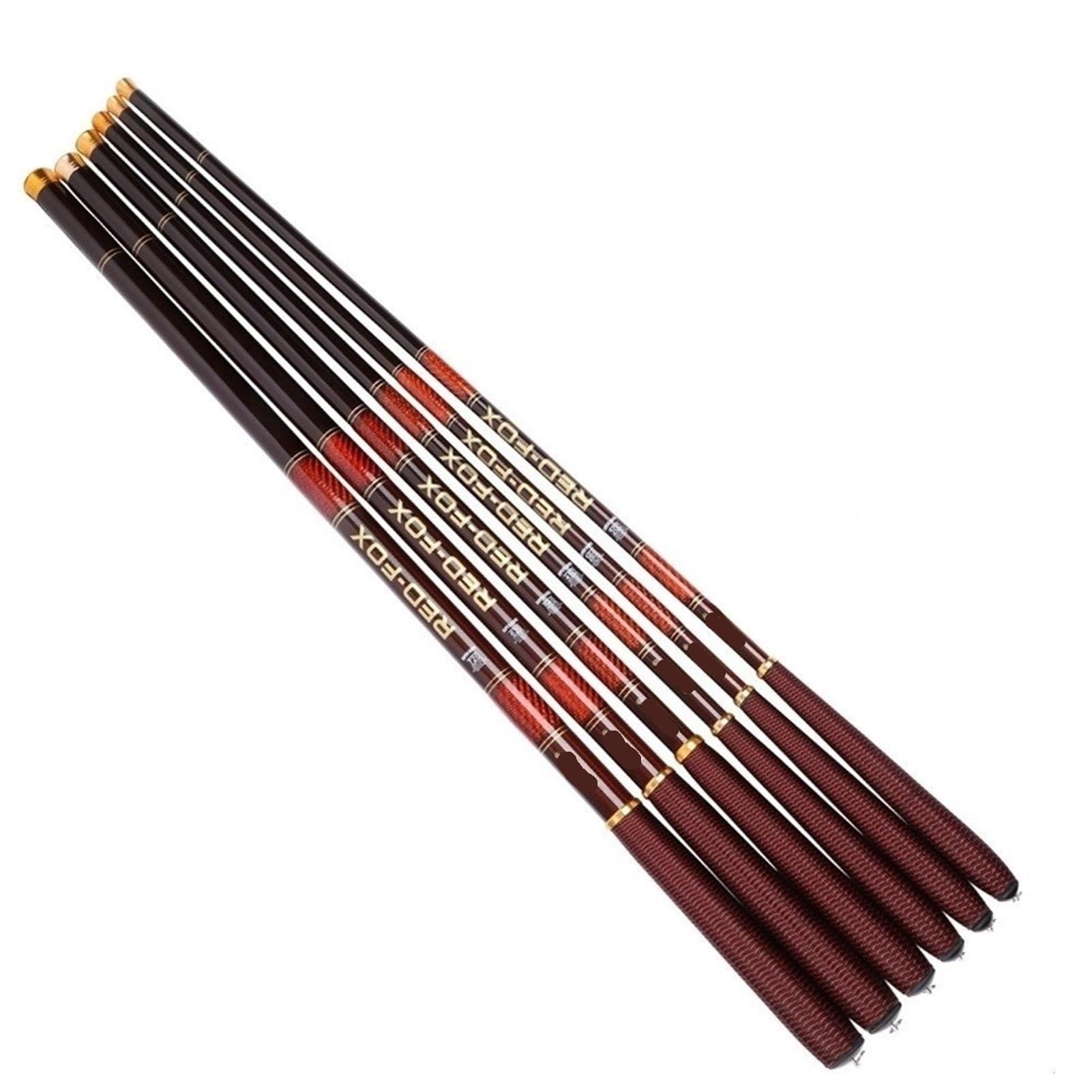 Canna da pesca ad alto tenore di carbonio In fibra di carbonio telescopica canna da pesca ultra-leggero flusso mano Polo Carp Feeder