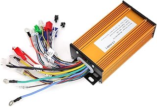 72v Controller 72v EBike Battery Skates, Skateboards Scooters EBike Brushless Speed Motor Controller for Electric Scooter ThreeMode Sinusoid 12 Tube