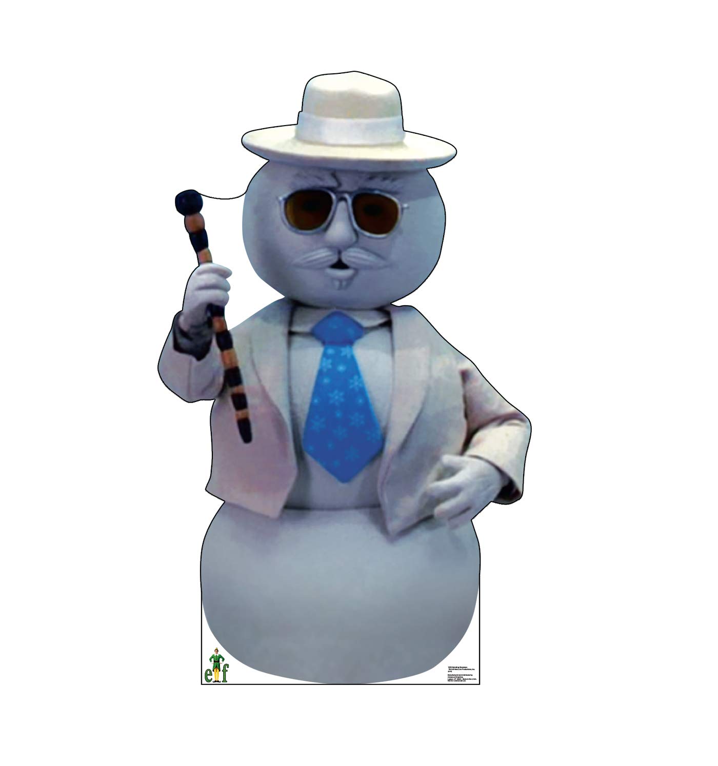 Photo 1 of Advanced Graphics Narrating Snowman Life Size Cardboard Cutout Standup - Elf (2003 Film)