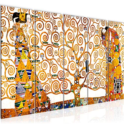 Runa Art Cuadro Gustav Klimt Árbol De La Vida Impresión de arte Cuadro in Lienzo no Tejido Sala...