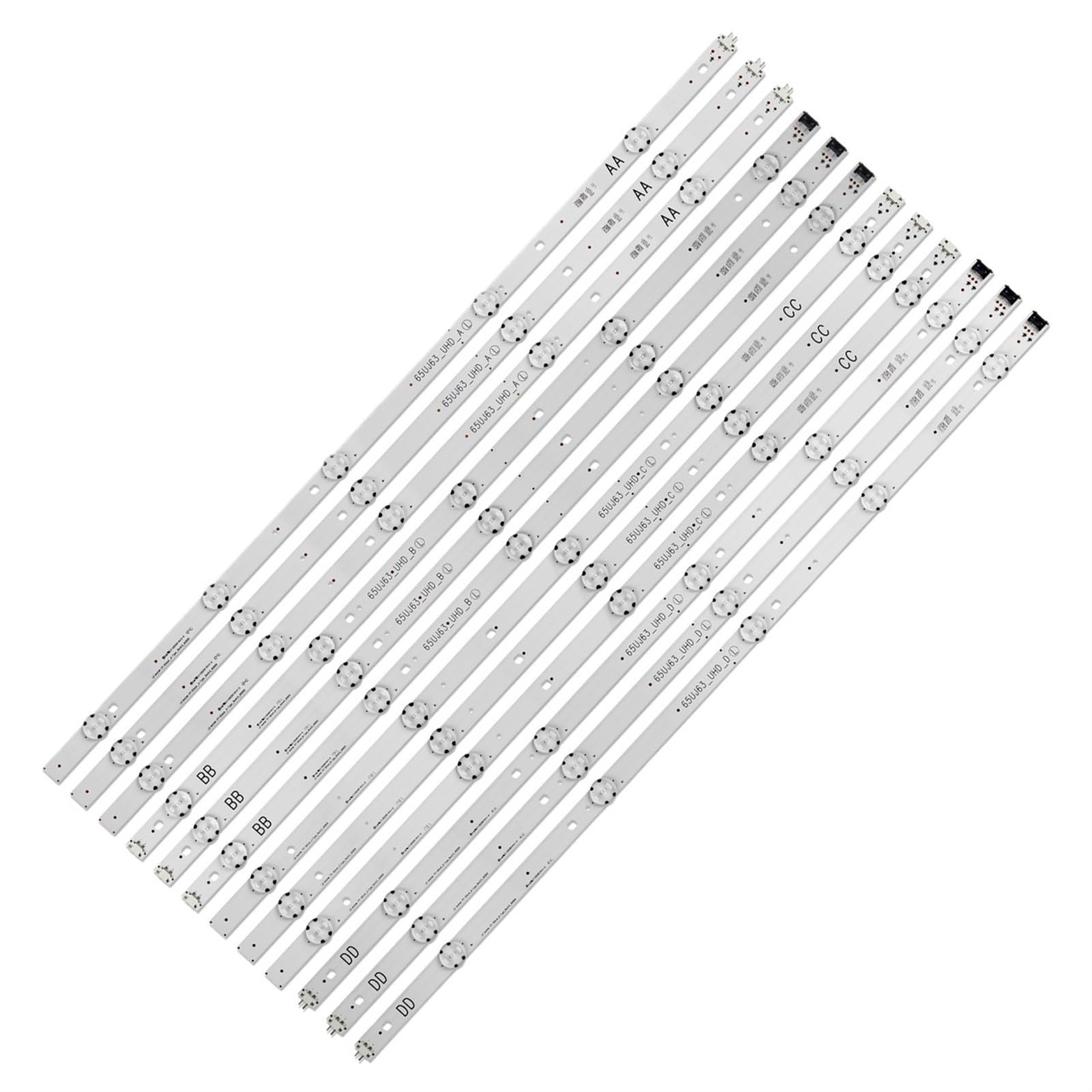 LED-Streifen passend for LG 65UJ6309 65UJ651V 65UJ635V 65UJ6307 65UJ670V 65UJ6350 SSC_65UJ63_UHD_A BCD AGF78818401 65LG63CJ
