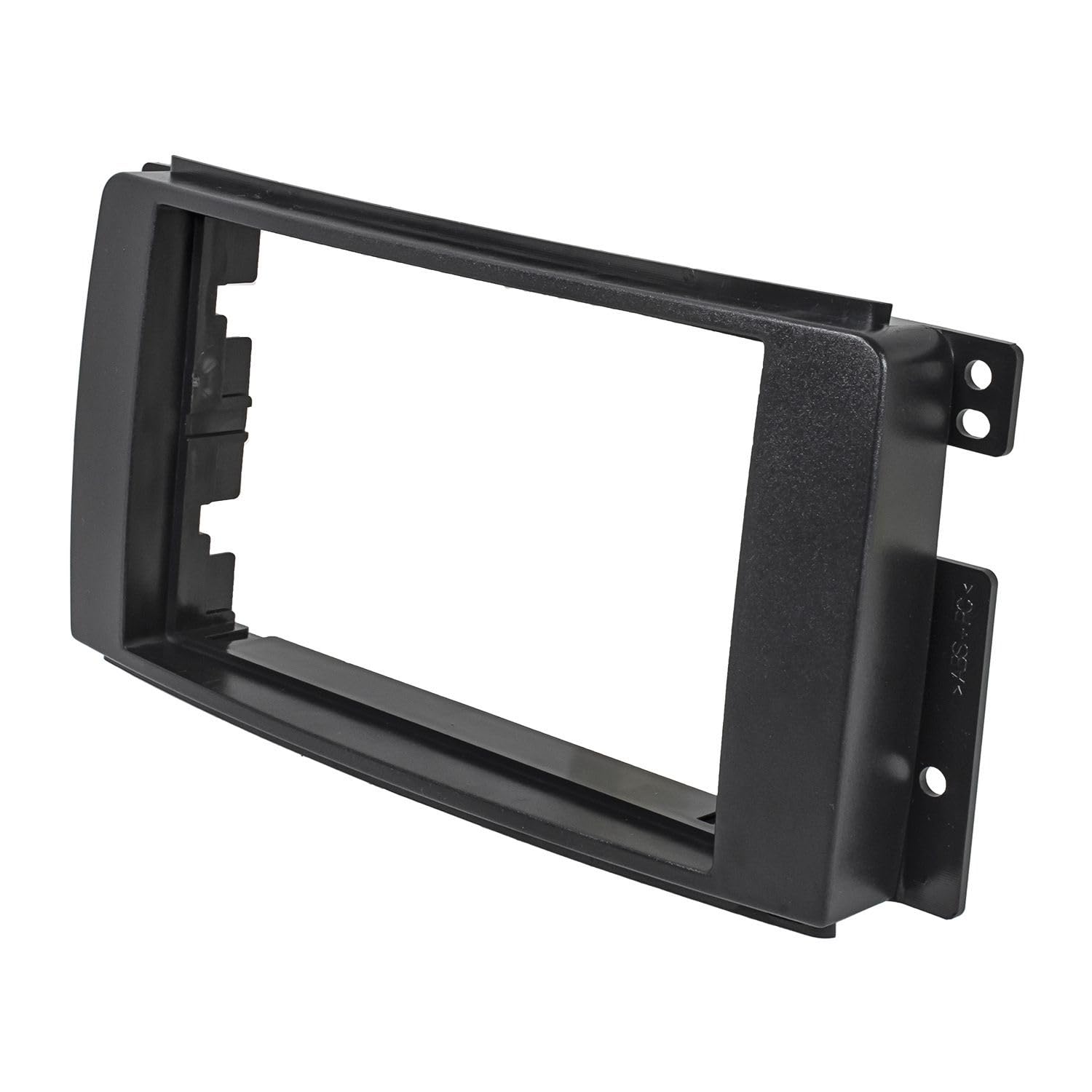 tomzz Audio 2451-037 Cornice radio doppio DIN compatibile con Smart Fortwo 451 ForFour 454 nero