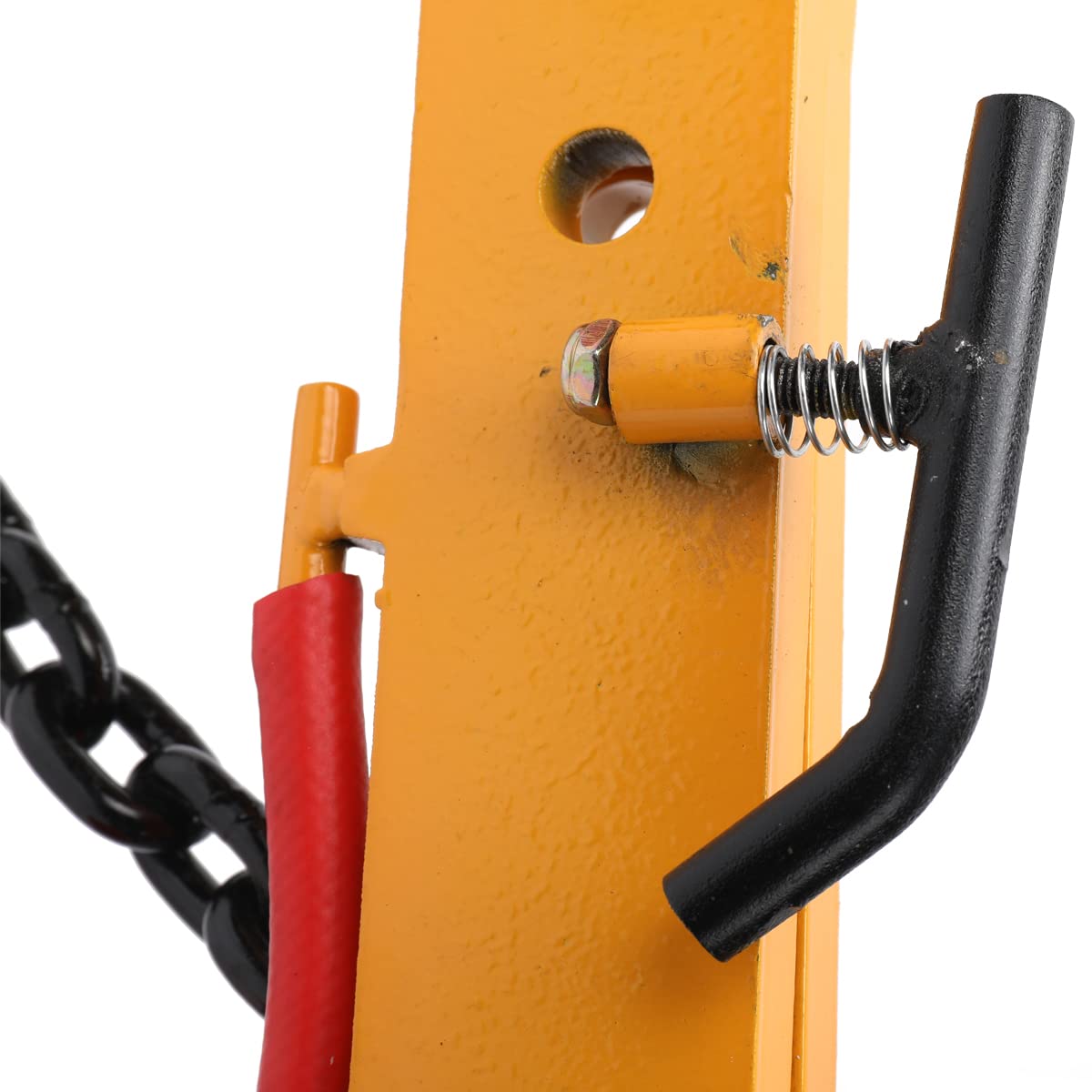 Pinze Di Pietra Regolabile 23", Morsetto Di Sollevamento In Acciaio Legato, Portata 500kg, Larghezza 33–70cm, Con Catena G80 E Cuscinetti In Gomma Per Edilizia E Cantieri