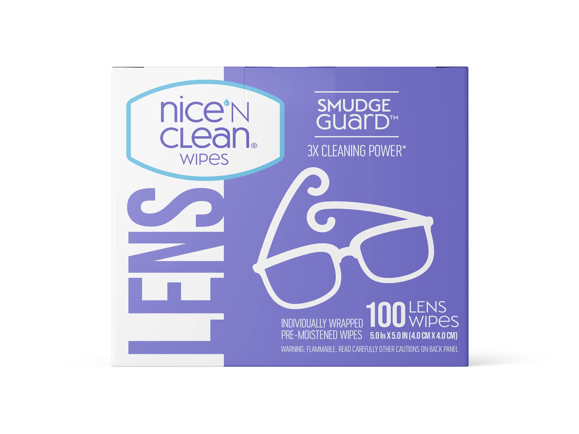 Buy Nice 'n Clean SmudgeGuard Lens Cleaning Wipes (100 Total Wipes