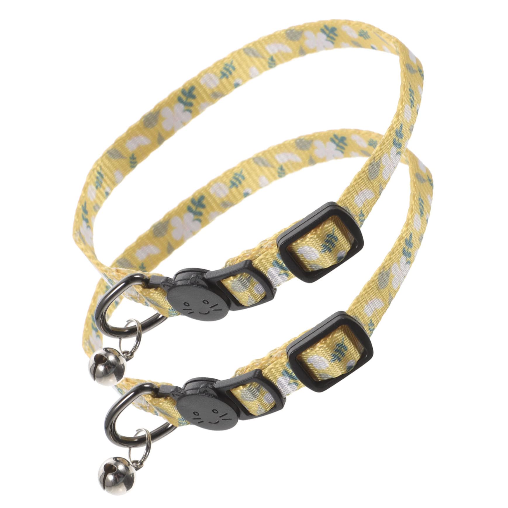 Mipcase 10stücke Katzenhalsband Mit Glocke Niedliches Druckdesign Verstellbar Und Ausbruchsicher Für Kleine Hunde Und Katzen Atmungsaktiv Gemütlich Und Leicht Für Verschiedene Anlässe