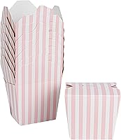 Vista 28 de Restaurantware -Cajas de comida para llevar de 8 onzas, 200 cajas desechables de alimentos para llevar, con bloqueo de pestañas, apilables, cajas