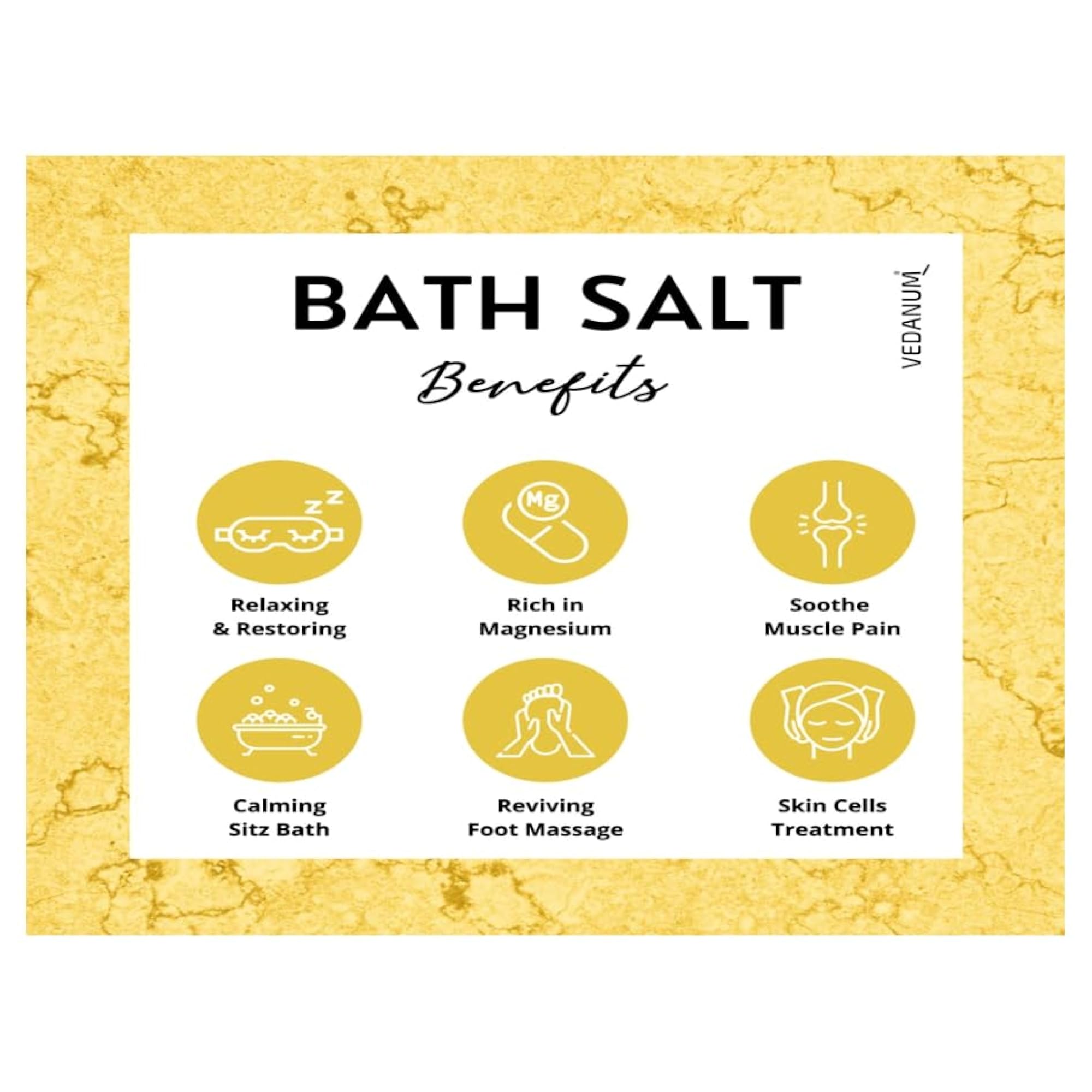 Lemon Detox Bath Salt for Skin Glow and Relaxation