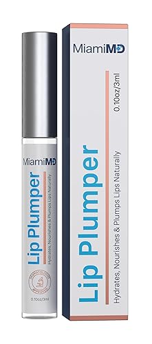 Miniatura 1 de MiamiMD Lip Plumper - Brillo de labios premium con colágeno y vitamina E - Potenciador de labios y rejuvenecedor - Sin BHA, sin parabenos, cuidado