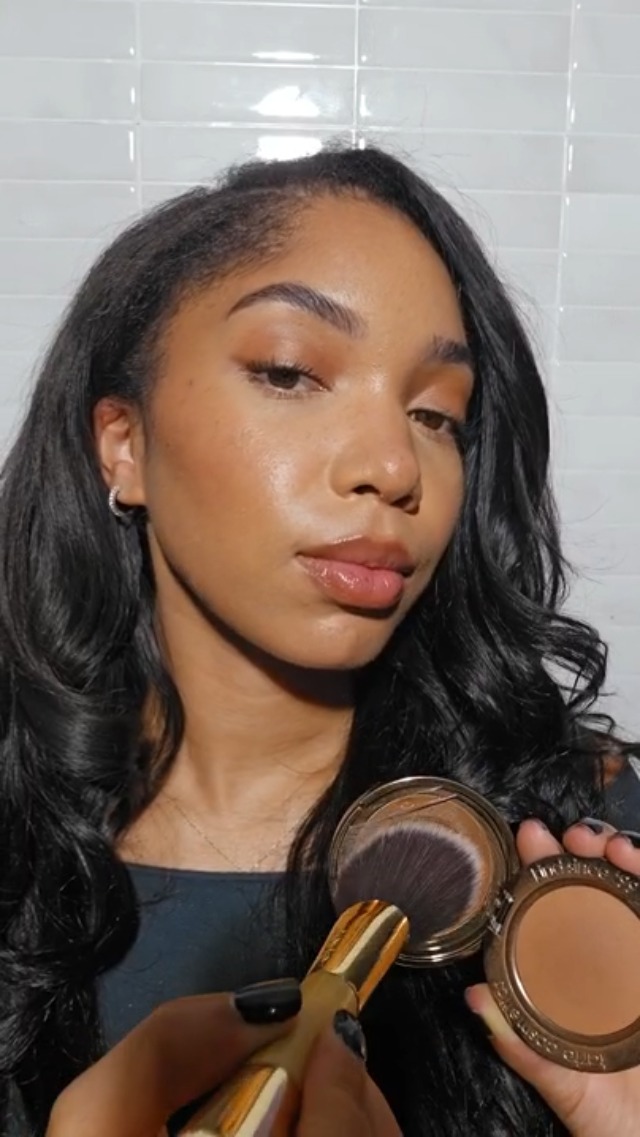 Image of tarte macaron sculpt & bronze duo - 2-in-1 Cream + Baked Powder Bronzer, Contour Powder Face Makeup, Peptides and Hyaluronic Acid Hydrates & Plumps, vegan & cruelty-free