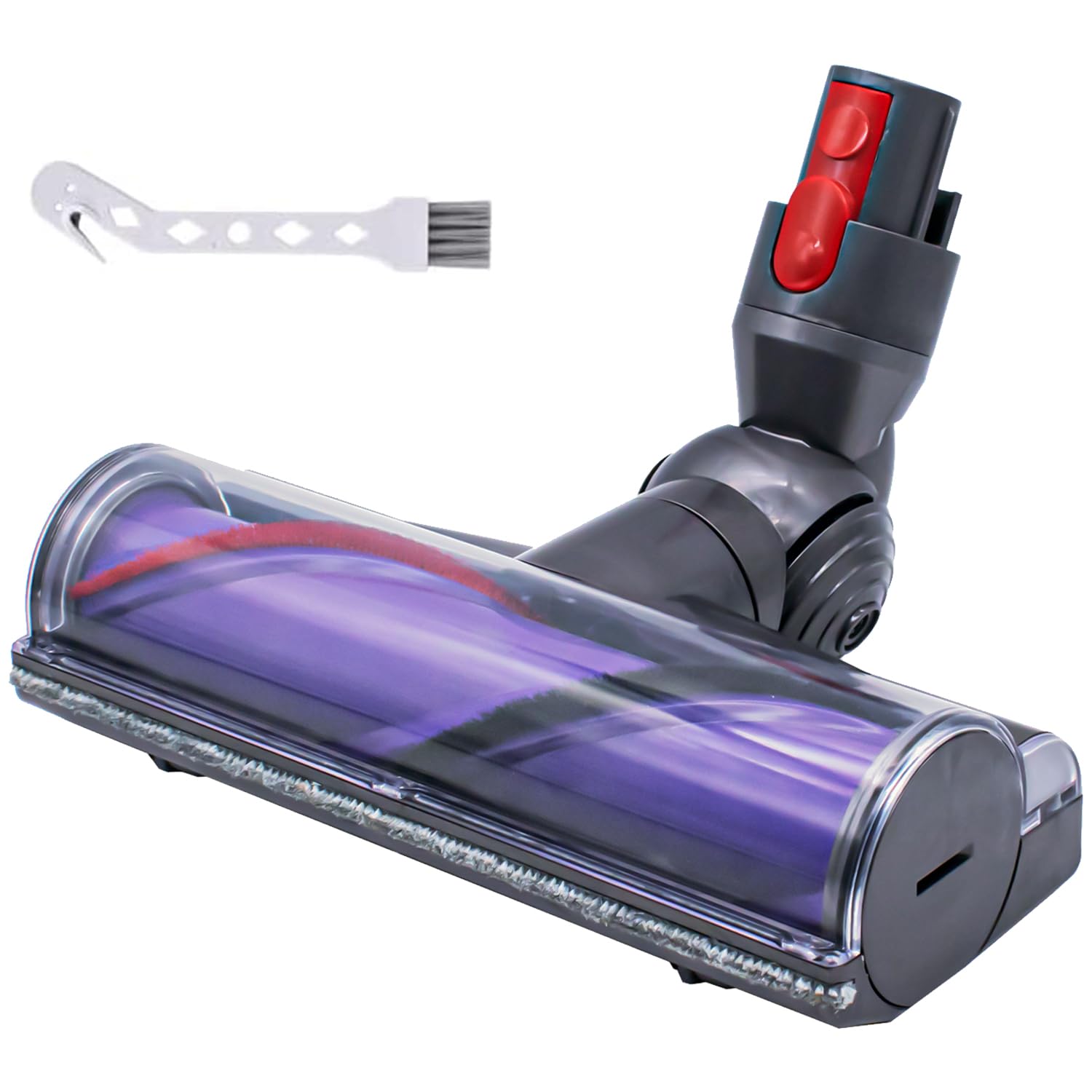 Compatible with Dyson V7 V8 V10 V11 V15 SV10 SV11 SV12 SV14 Vacuums, Quick-Release Motorhead for Animal Absolute Models, Electric Head for Hardwood & Carpet Cleaning
