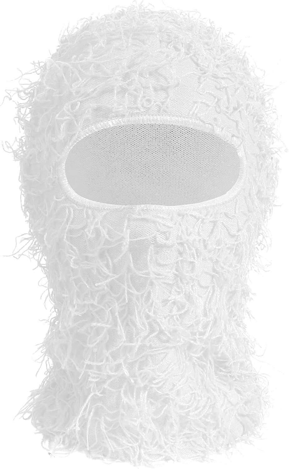 Balaclava Ski Mask for Men Women Shiesty Mask Shaggy Knitted Full Face Ski Mask Windproof Neck Warmer