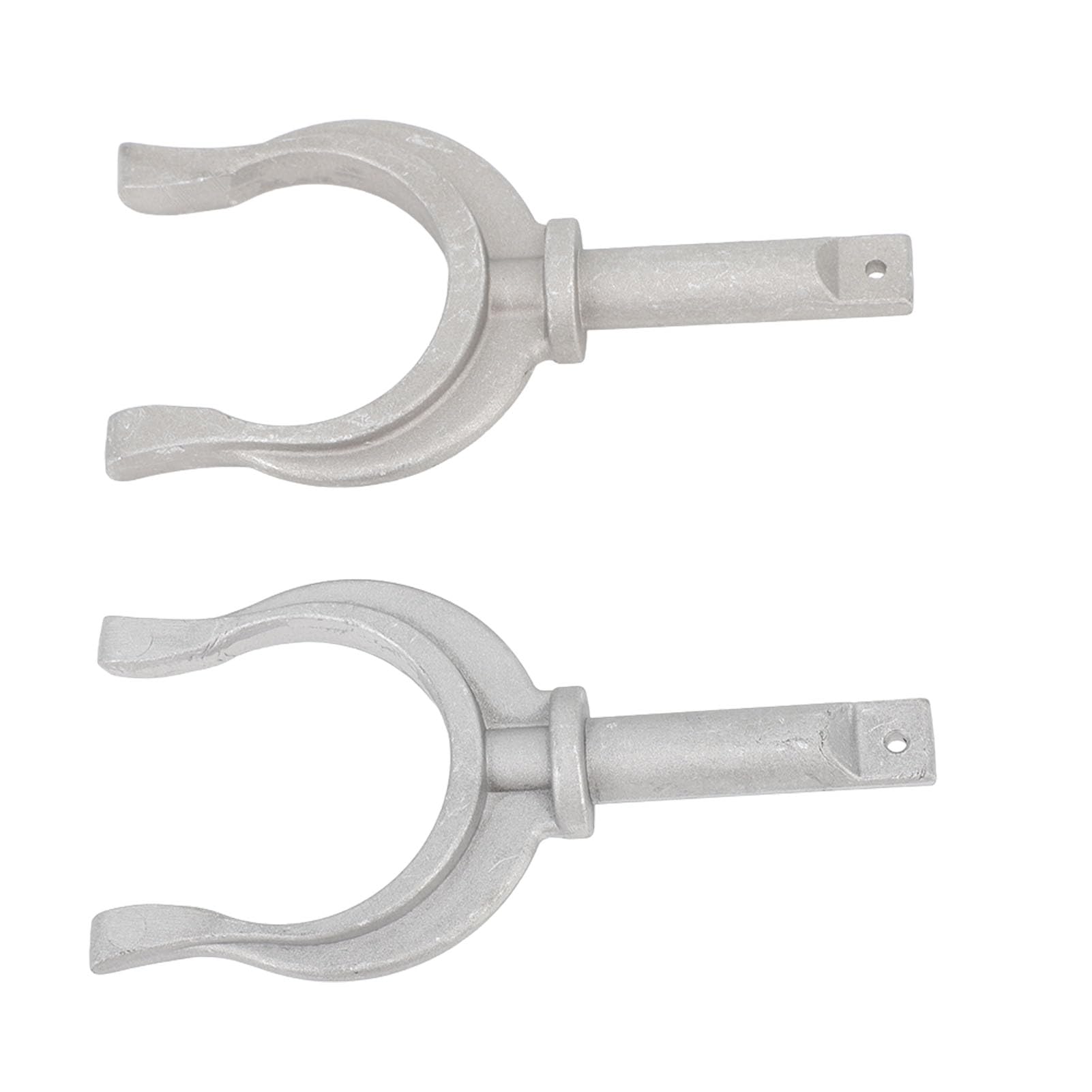 Buachois 2 Pcs Aluminium Oarlocks, Universal U-Shape Boat Rowlocks, Durable Side Mount Oarlock Socket for Dinghy, Rowboat, Skiff and Dory Rowing Boats