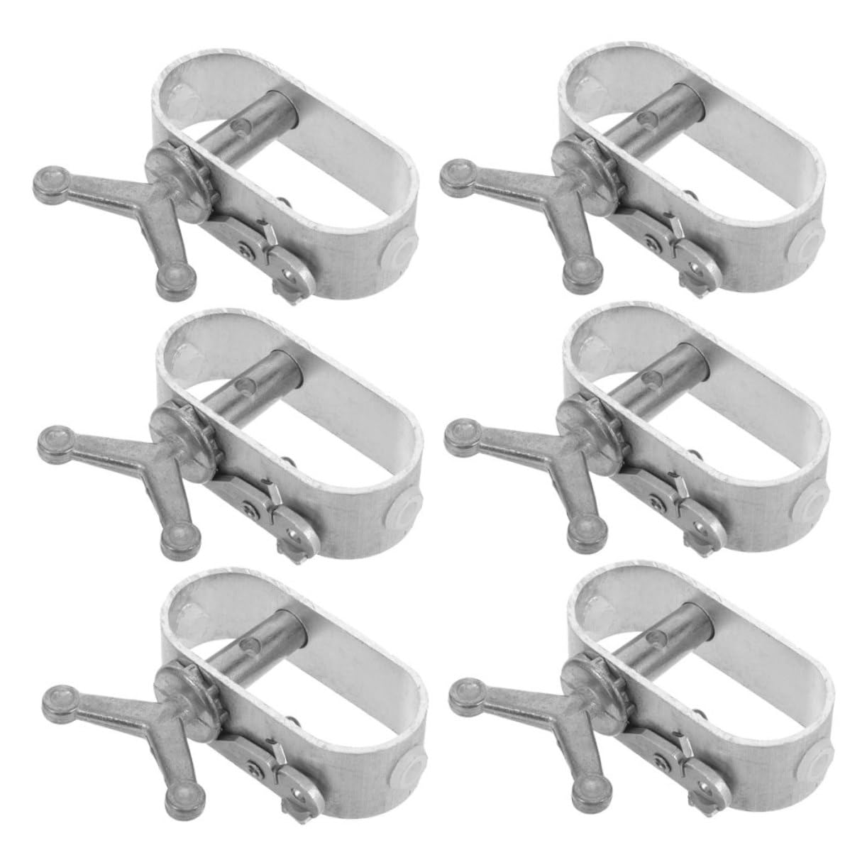 MERRYHAPY 6pcs Metal Wire Tightener: for Greenhouse and Fence Maintenance Heavy Duty Cable Tensioner Clamp for Grapes Kiwi and Multi-Crop Farming