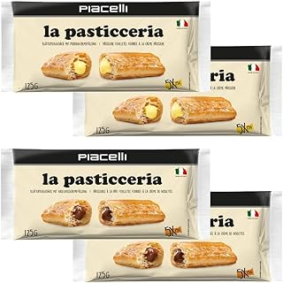 La Pasticceria Puff Pastry Roll with Piacelli Sticker - Pastry Snacks Fi...
