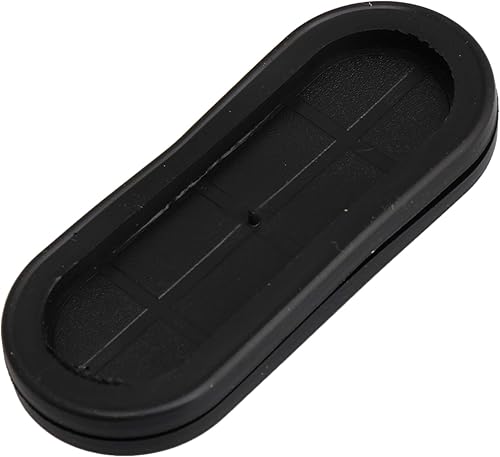 Miniatura 3 de RDEXP Juego de 10 anillos de juntas de doble cara de goma sintética negra de 3.110 x 0.945 in con forma ovalada