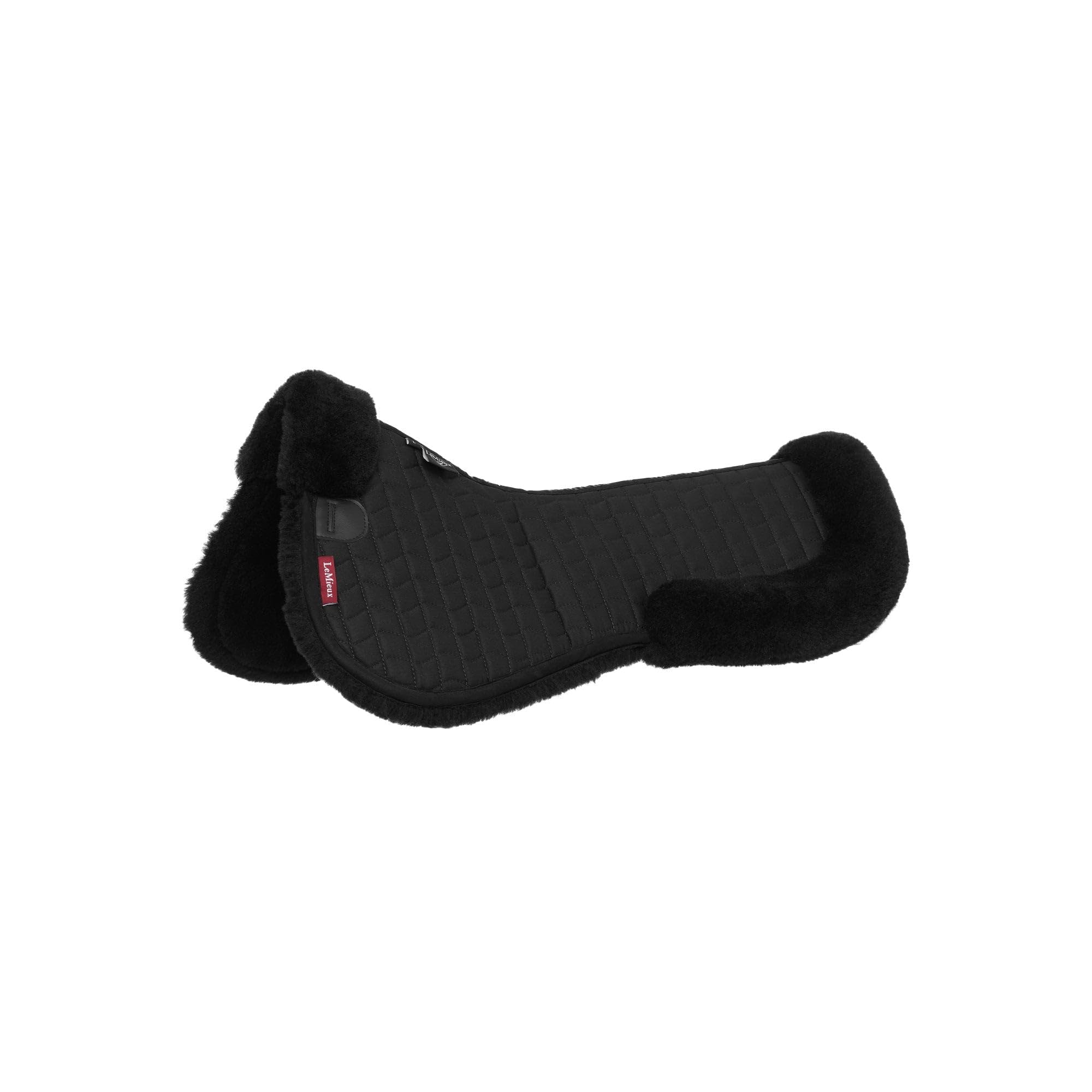 LeMieux Merino+ Half Pad - Black/Black Medium