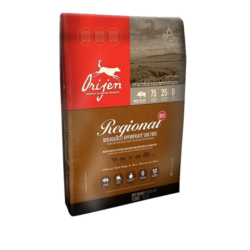 Orijen Regional Red Dog Food, 6.8 kg