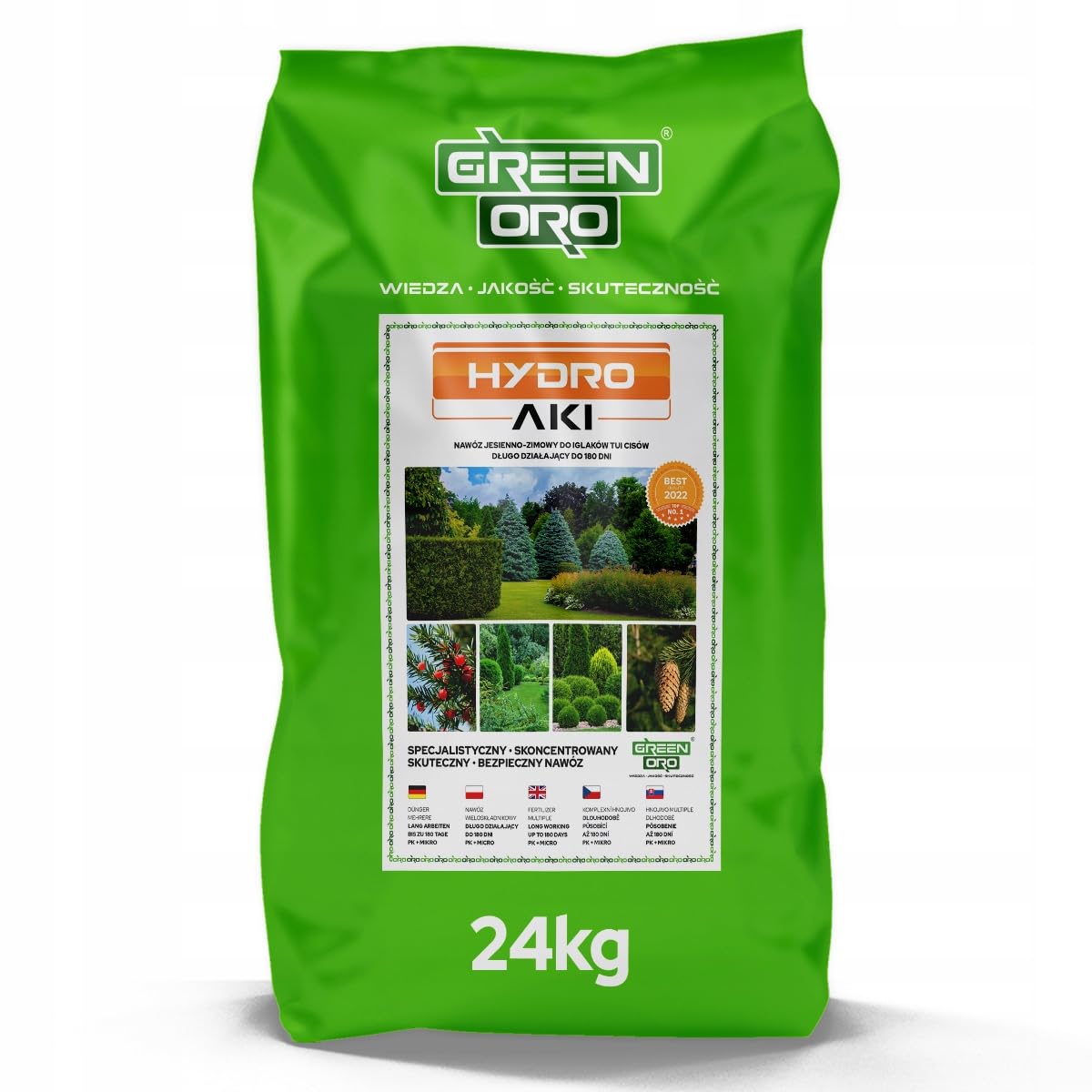 HYDRO AKI 24kg - Fertilizzante autunnale per thuja e conifere