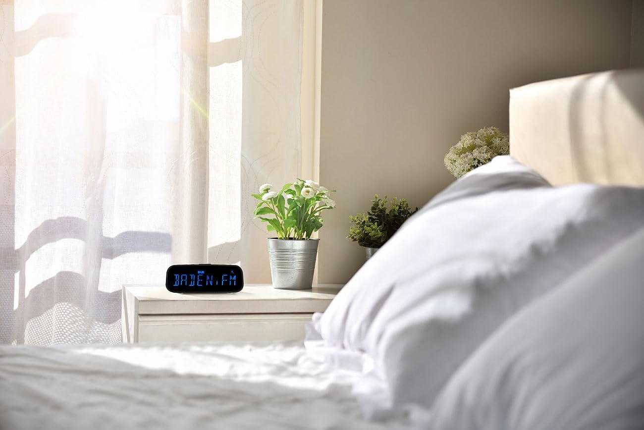 auvisio Radio-réveil FM/Dab+ avec Fonction Bluetooth 5.2