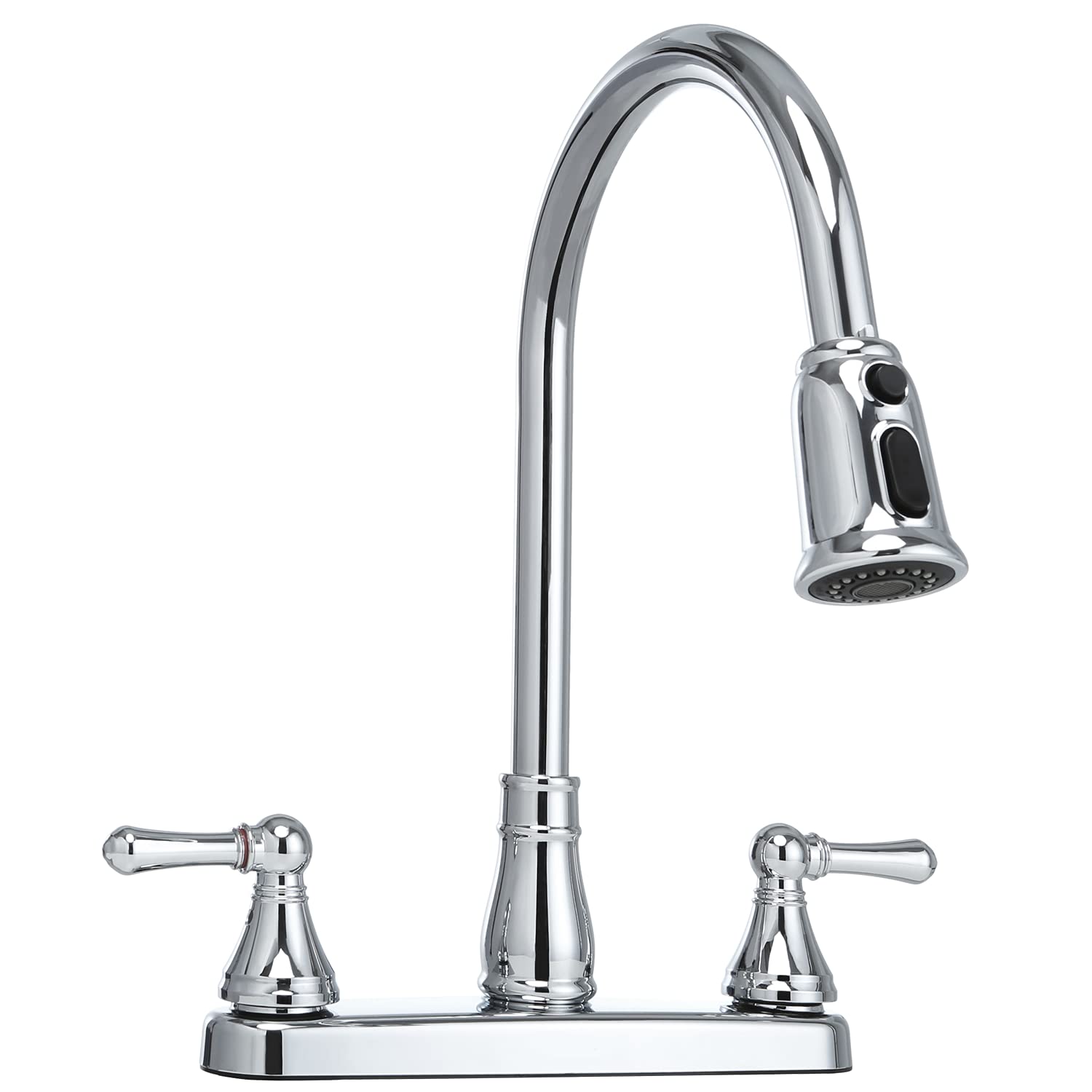 Buy OYMOV RV Kitchen Faucet Chrome NonMetallic Bathroom Sink Faucets