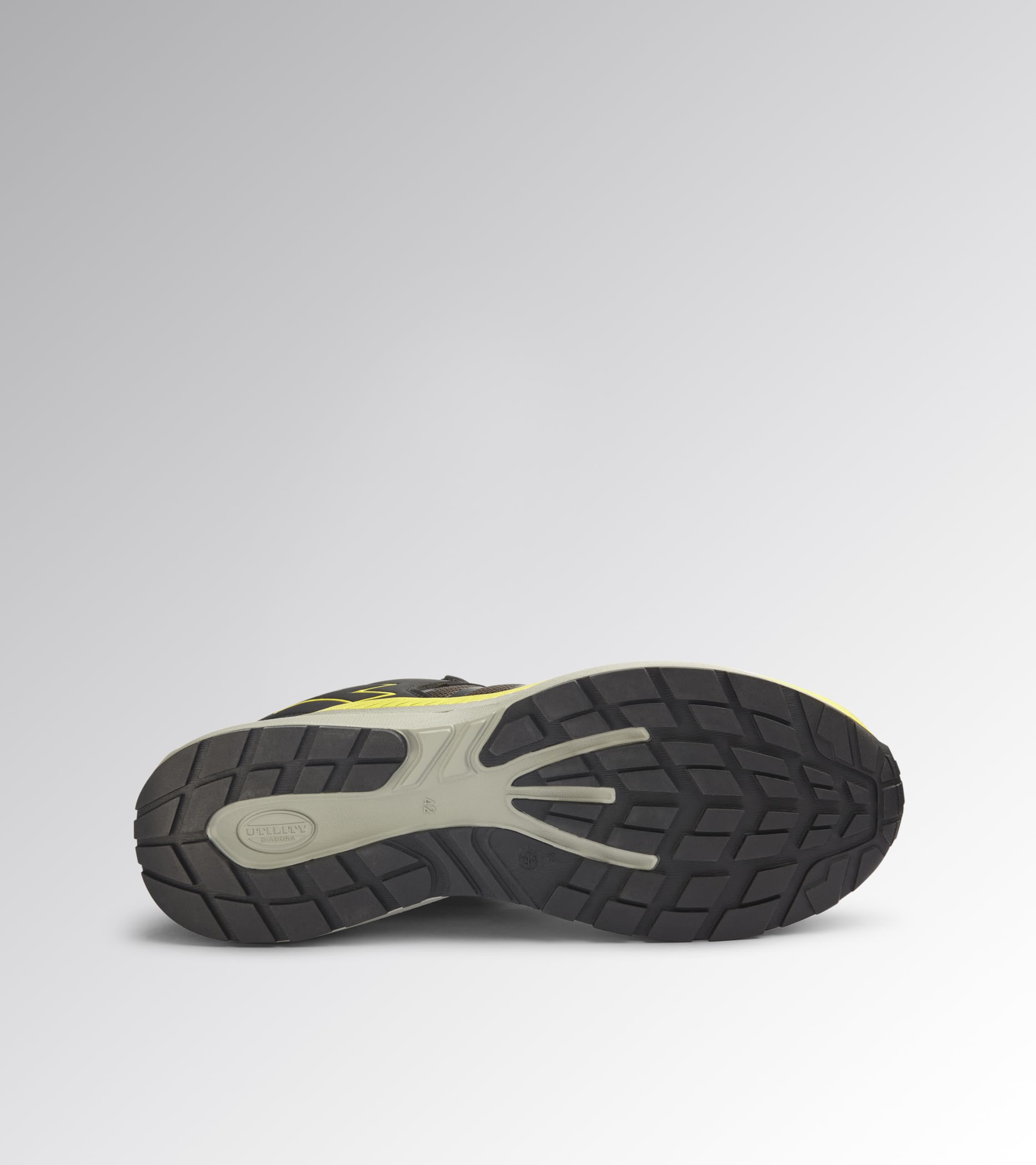Diadora Utility Mieszane Freedom Low O6 SR Buty do ochrony przeciwpożarowej i bezpieczeństwa, Brązowy Szary Żółty Utility, 41 EU, Brązowo-szary żółty Utility, 41 EU