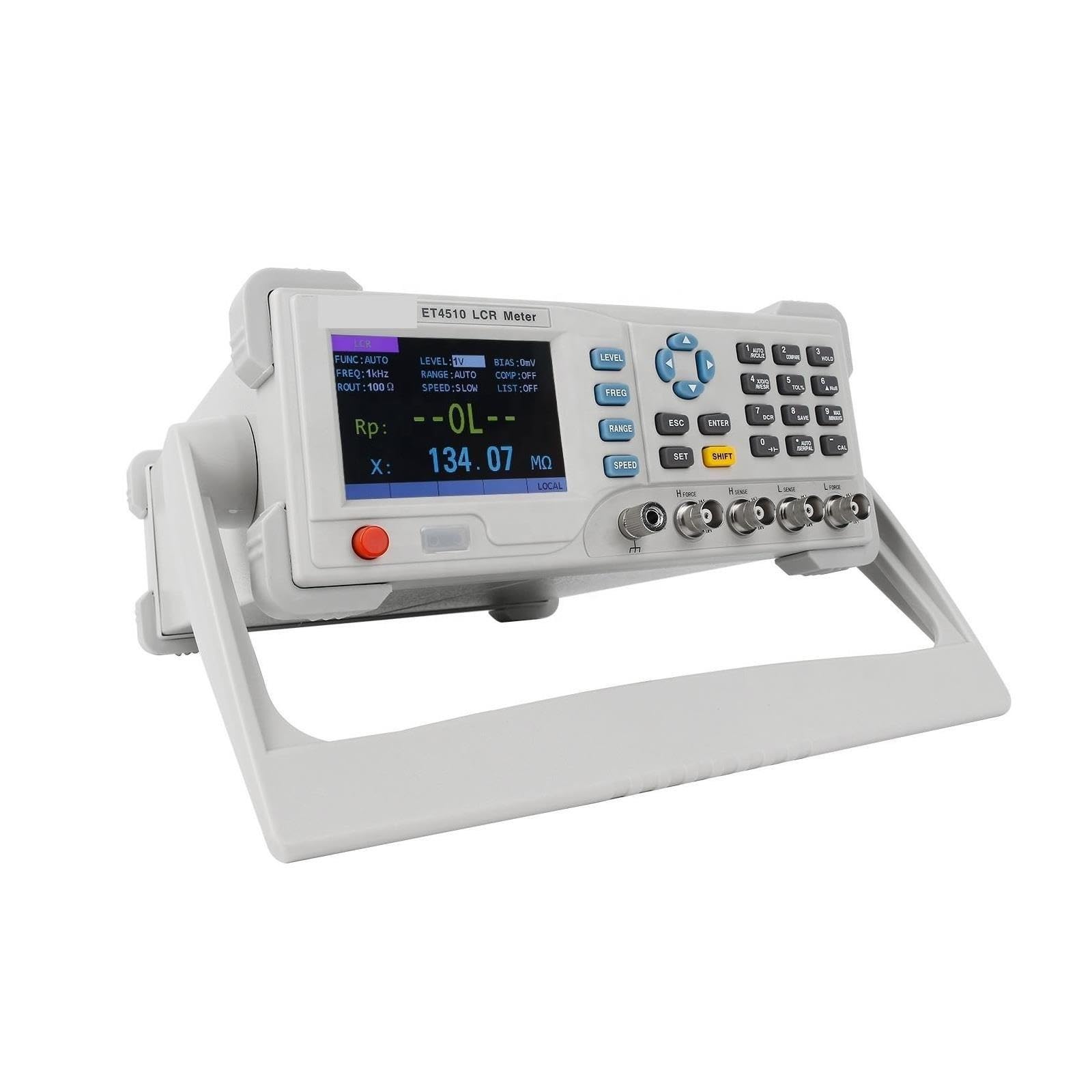 ET4510 LRC Benchtop Digital Bridge Desktop LCR Tester Misuratore Di Capacità Resistenza Impedenza Induttanza Misura