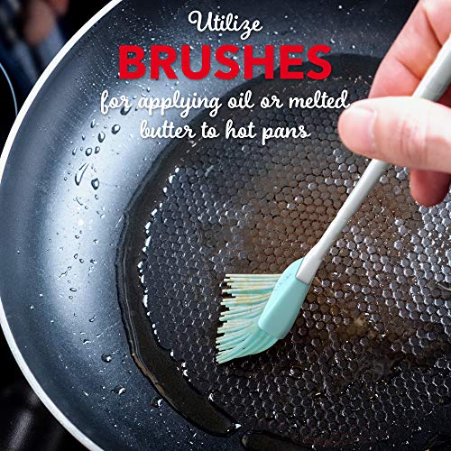 image for M KITCHEN WORLD Silicone Basting - BBQ, Pastry, and Oil Brush, Turkey 