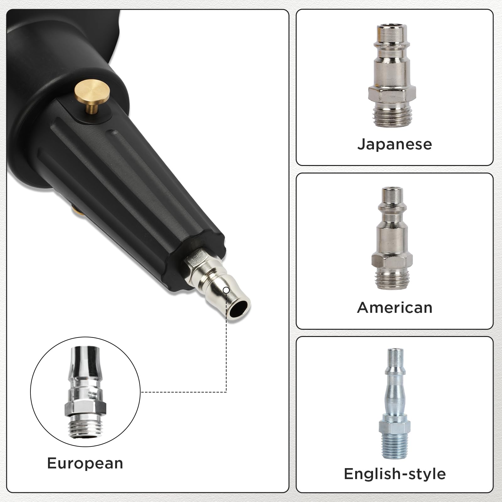 Herramienta neumática para expansión de fuelles de junta homocinética, herramienta de extracción de fuelles de juntas, 72–130 psi, para automóviles y vehículos comerciales ligeros