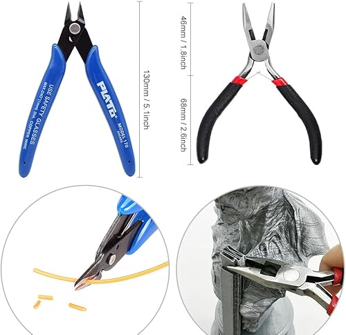 Miniatura 6 de Kits de herramientas de impresión 3D multiusos de grado profesional para impresora 3D, kit de limpieza y extracción de impresión 3D y máquina