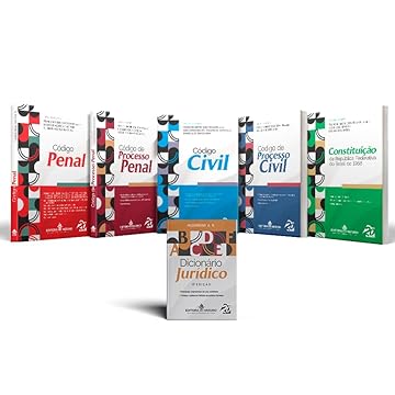 Capa do livro Coleção Legislação + Dicionário Jurídico (KIT COMPLETO)