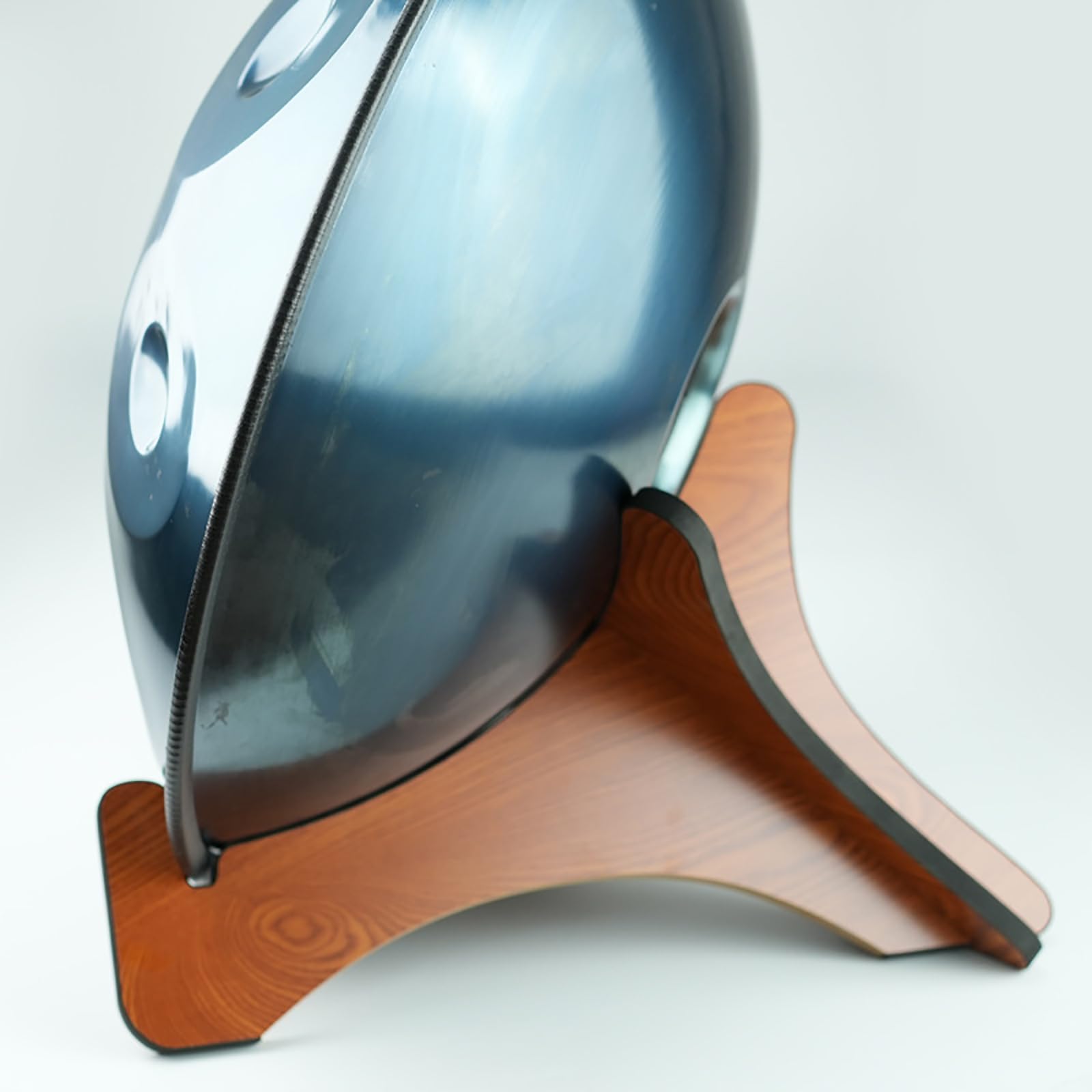 Support Pour Handpan En Bois, Présentoir Compact Pour Batterie, Rangement Pour Handpans Et Tambours À Languettes En Acier, Utilisation Portable Avec Éponge D'impact 3M EVE, Sûr Et Pratique À Utiliser