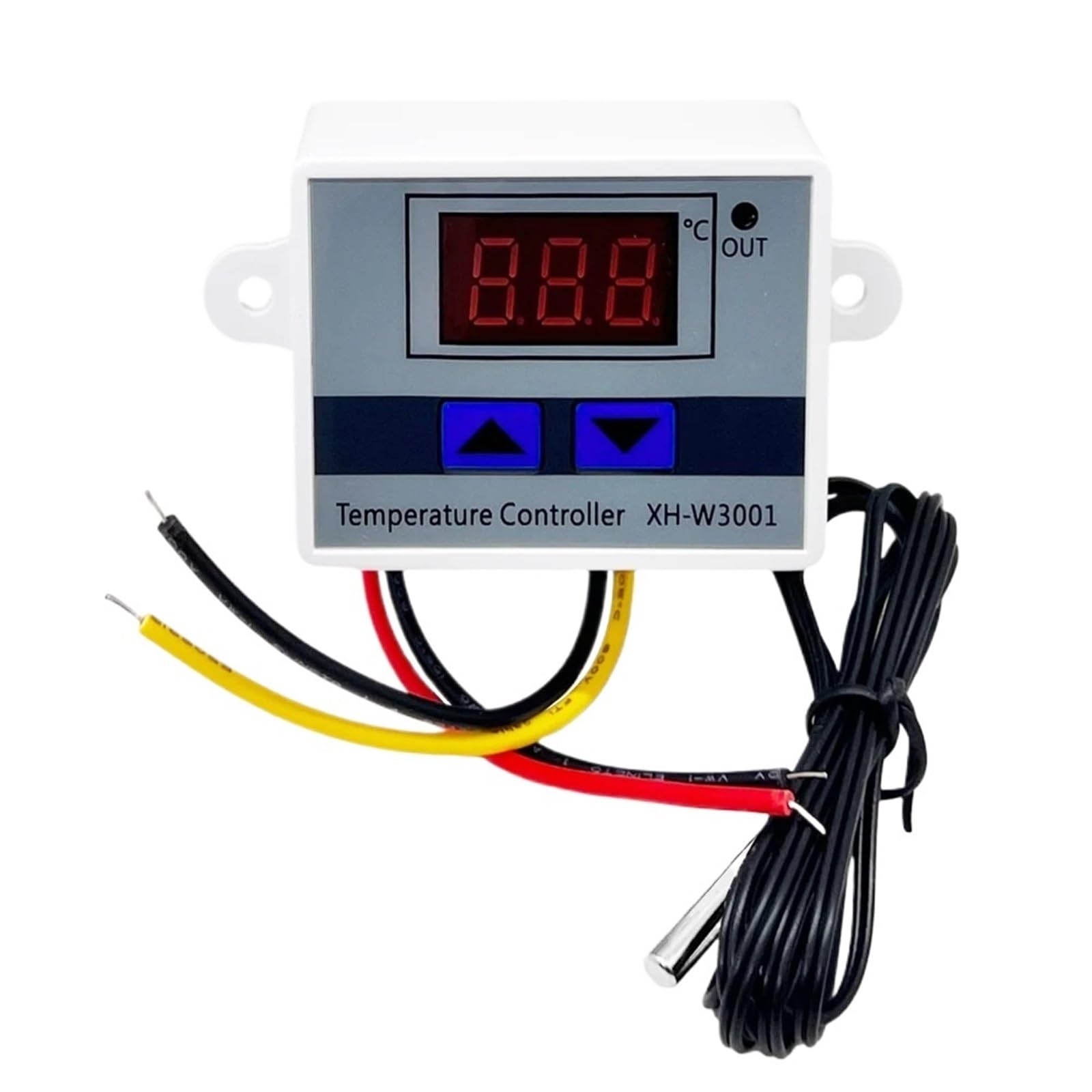 W3001 Digital Control Temperature Microcomputer Thermostat Switch Thermometer Thermoregulator 12/24/220V(AC110-220V)