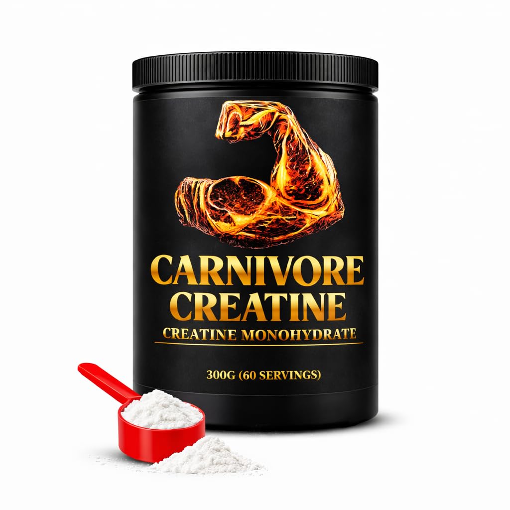 l carnitine carnivore diet Amazon.com: Carnivore Creatine® – Pure Micronized Creatine Monohydrate, No  Fillers, Zero Carbs, Unflavored – 300g (60 Servings) : Health & Household