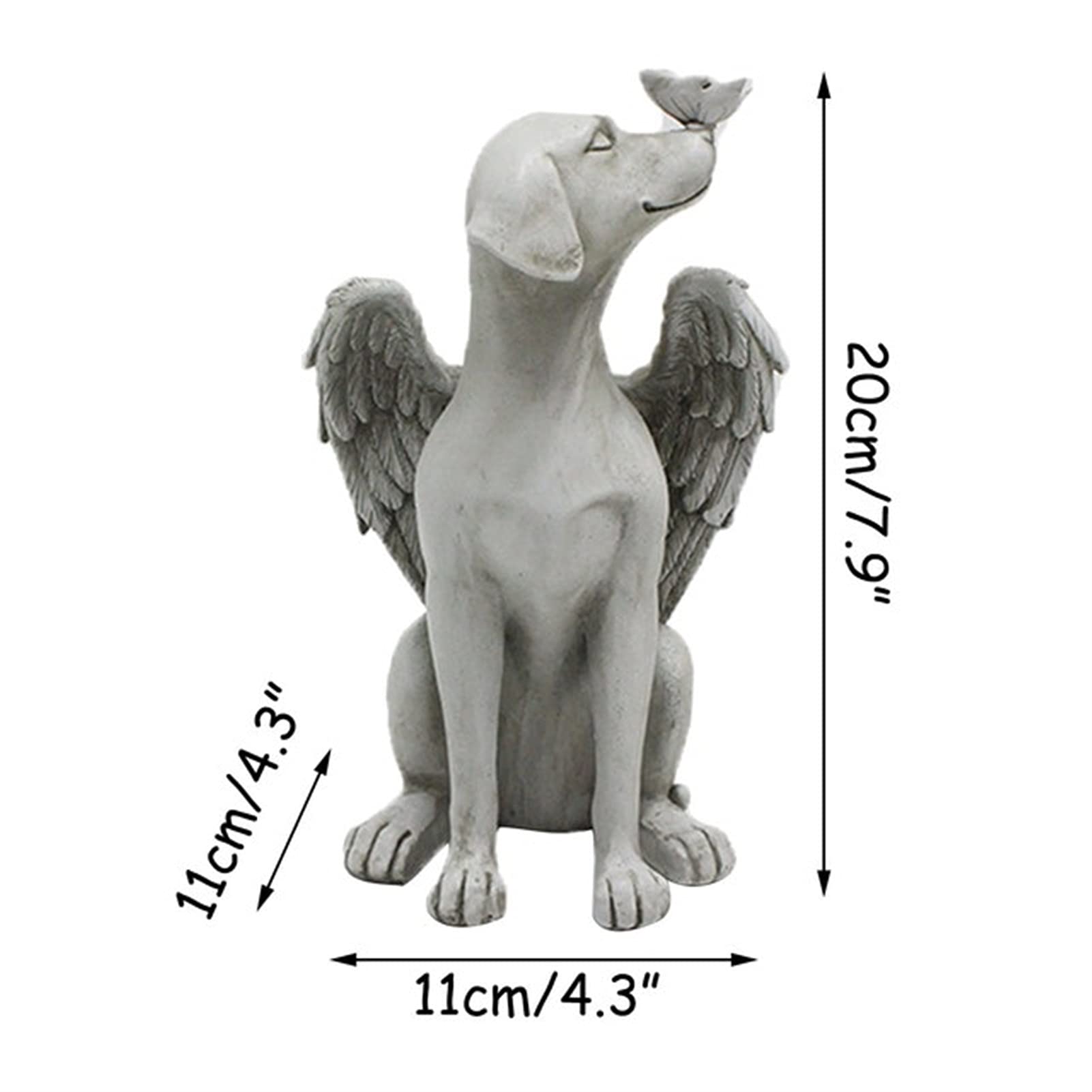 Lapide Commemorativa Per Cane In Resina - Targa Con Foto, 15x15 Cm, Per Interno O Esterno - Foto 4