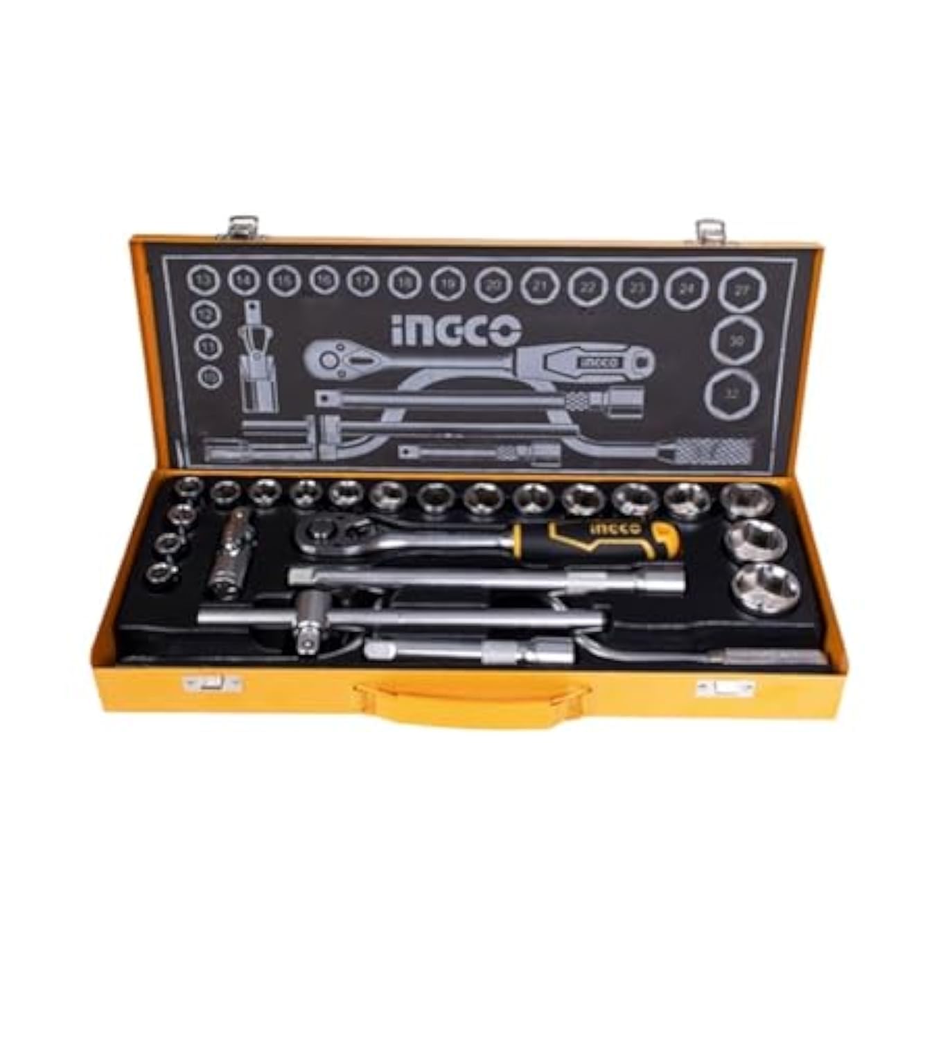Ingco – Caisse à outils métallique hkts0243