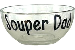 Souper Dad Glass Bowl: A Bowl-ful of Paternal Pride