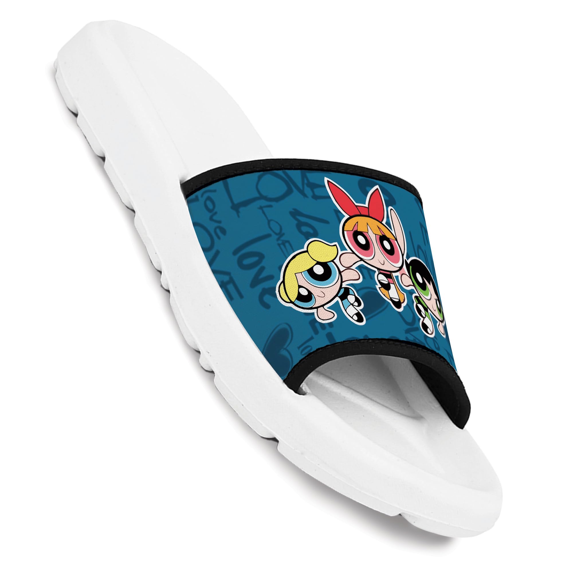 Bootco Power Puff Girls Printed Women Slippers Casual, Indoor & Outdoor Designer Footwear Anti-skid, Durable, Extra Soft Flat Footbed Trendy Stylish Girls Chappal (B0CZHWVC2W) Amazon Price History, Amazon Price Tracker