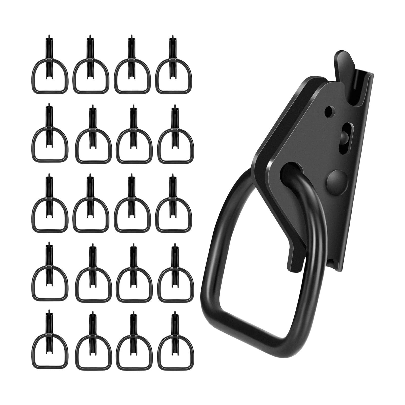 10/20 anillos E Track D anclajes de amarre para motocicletas seguras en remolques, camionetas, camiones, accesorios de pista de metal