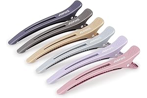 AIMIKE: 6pcs Professional Hair Clips for Sectioning Hair