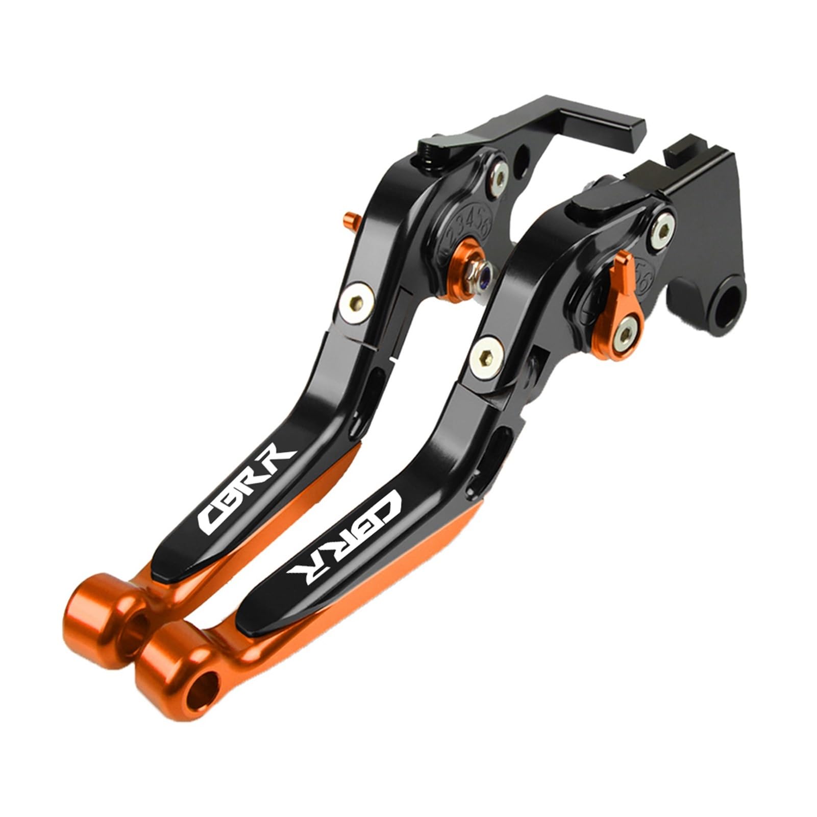 Lsdsaaza 6 For Cbr125r Cbr150r 2004-2020 2019 2018 2017 201 2015 Motorcycle Adjustable Brake Extendable Clutch Levers Motorcycle Brake Clutch Lever