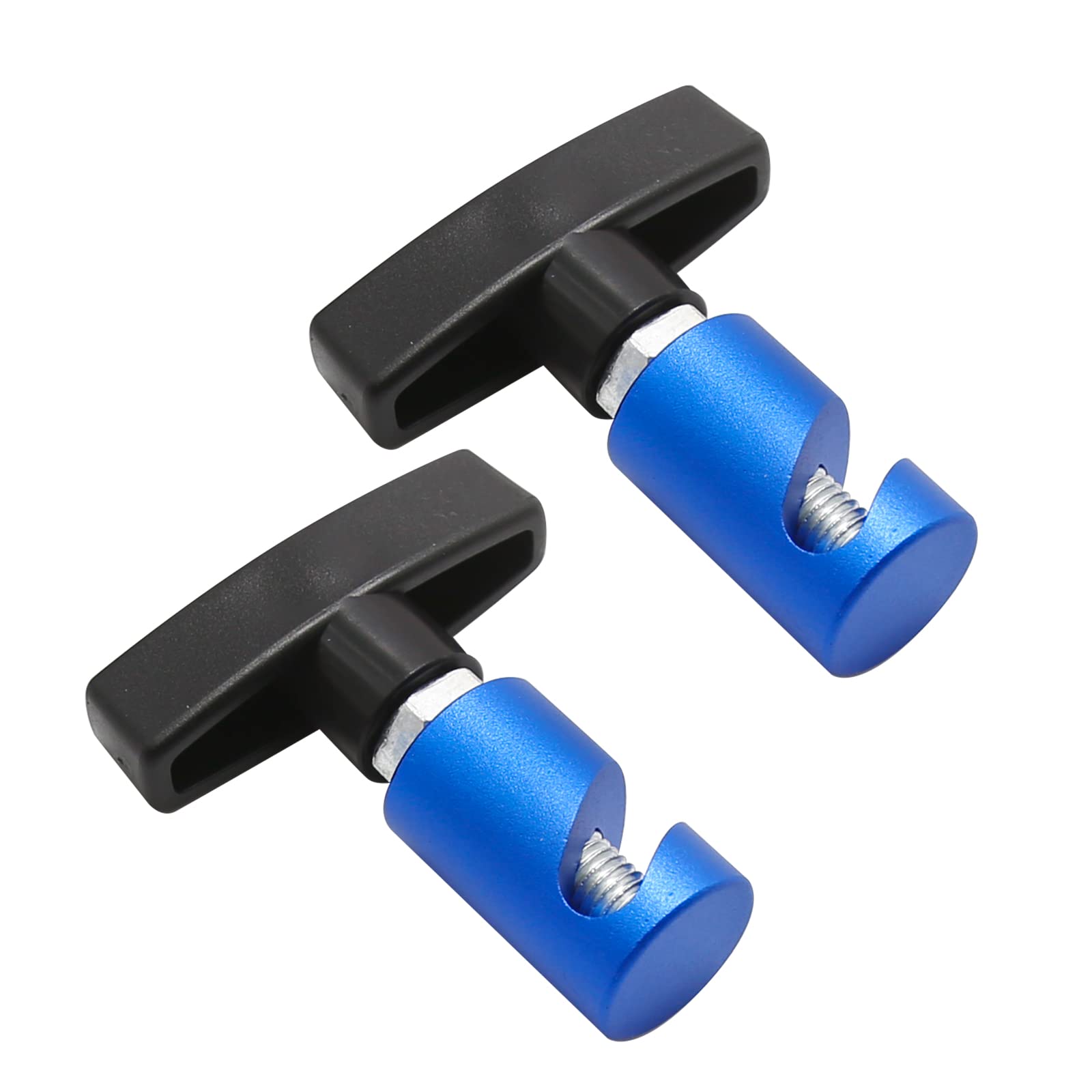 Hood Struts Car Hood Lift Support Clamp Shock Strut Stop Fixing Tool for Car Hood 2pcs (Blue)