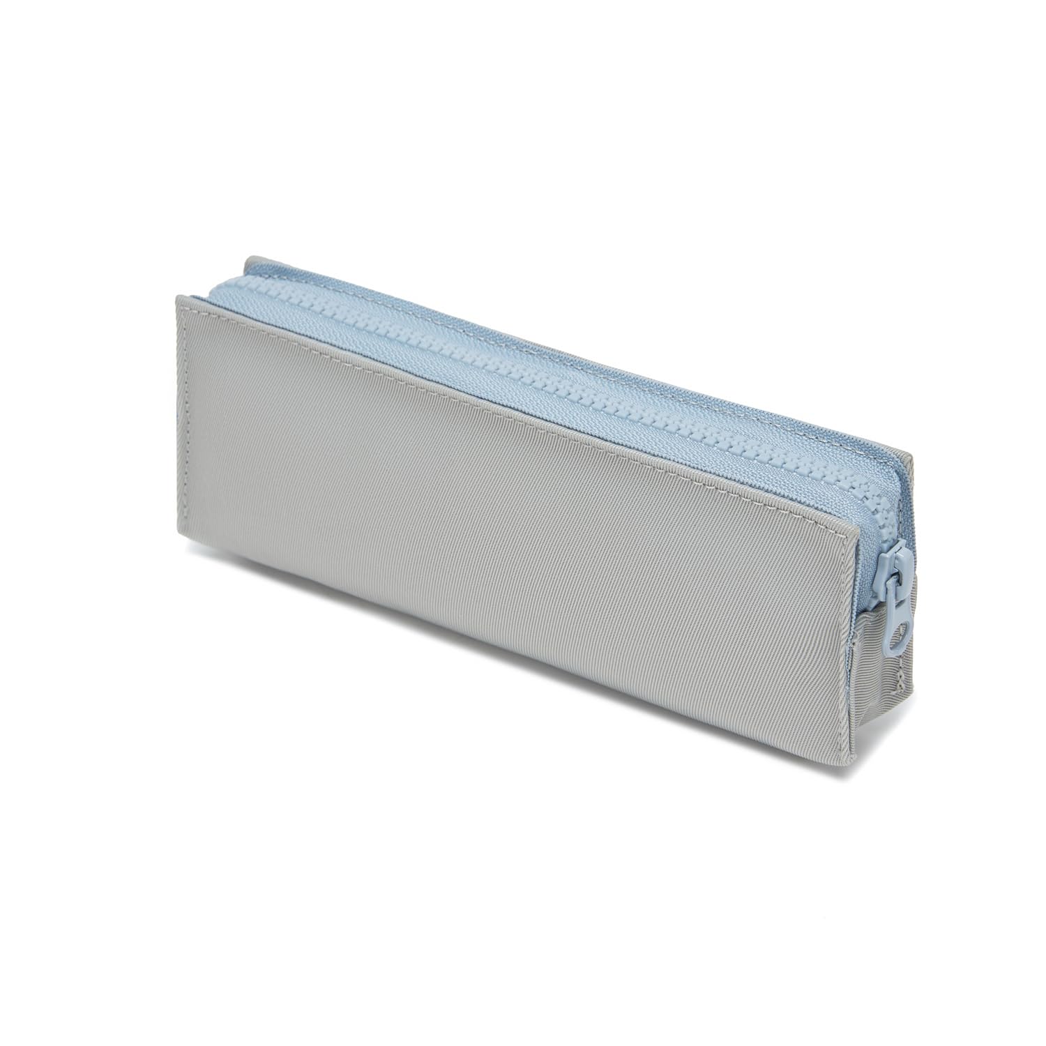 Oxford Fabric Pencil Case Lightweight and Durable Ideal Pencil Pouch (Light gray/Oxford,Oxford Fabric)