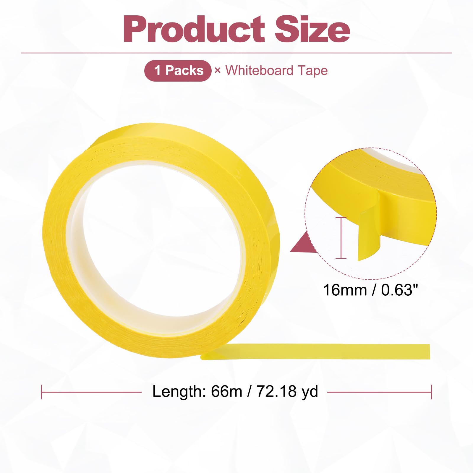 PATIKIL Whiteboard Tape - Image 2