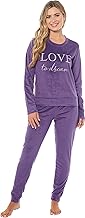 KATE MORGAN Womens Pyjamas Warm Fleece Pyjamas for Women Sets Pjs S-XL | Soft Twosie Pyjama Set for Ladies Gifts for Her Snuggle Up