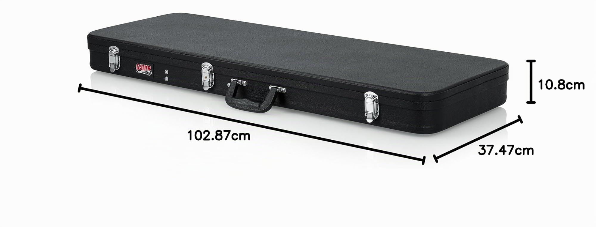 Gator Cases étui en Bois Rigide pour Guitares électriques Standard; Convient aux Fender Stratocaster/Telecaster et Autres (GWE-Electric)