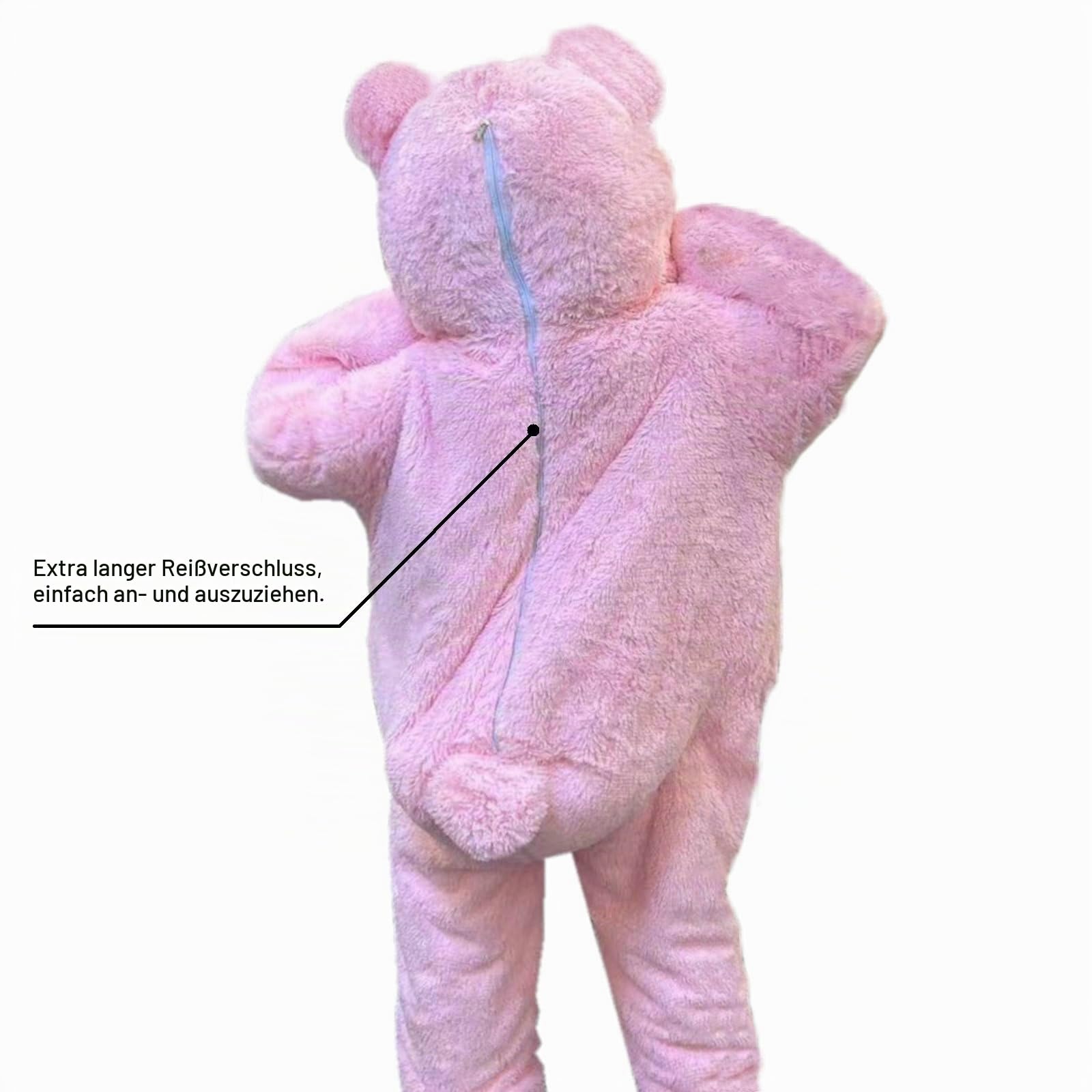Kostüm für große Bären, Maskottchen, tanzender Bär, riesiger Plüsch-Teddybär, tragbar, Tierfigur, Cosplay, Erwachsenengröße für Damen