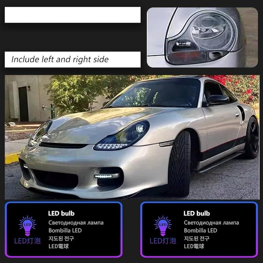 Amazon | 車のランプシェード カースタイリングヘッドランプ