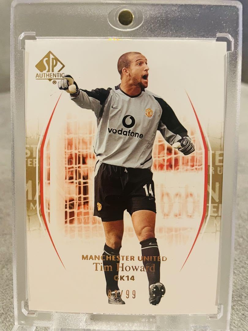 マンチェスターユナイテッド　カード Amazon.co.jp: マンチェスターユナイテッド ティムハワード 99枚限定