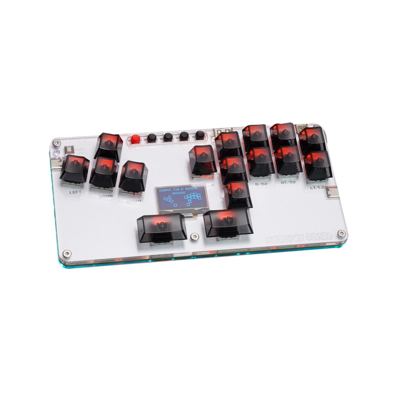 VELURA Mini Stickless Arcade Stick Portable Mini Game Keyboard for Gaming Device PC Black|Controllers Attachments|1 Arcade Hitbox Controller Set|Video Games Consoles-image-41