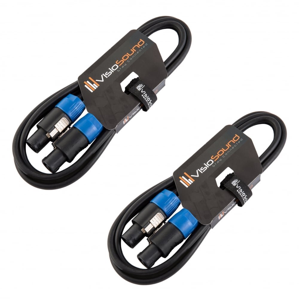 Câble HP 2 X 1.5mm² Speakon Mâle - Speakon Mâle 10m Easy : Câble HP